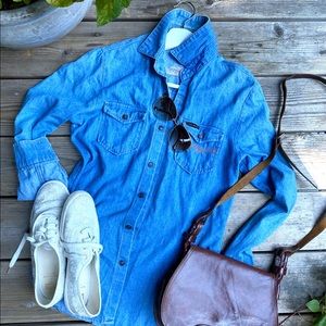 Nudie jeans denim shirt
